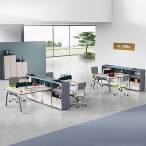 Commercial Office Workstation Home Office Computer Desk Simple Design Staff Cubicle Workstation Table