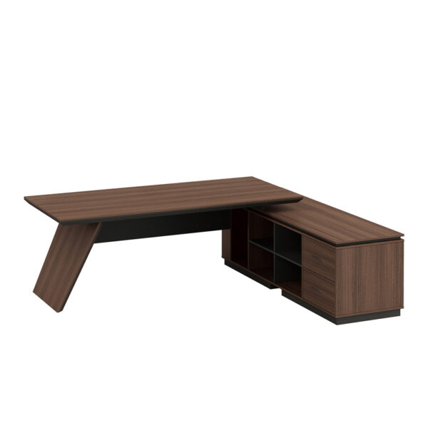 Pengpai Executive Modular Table Office Hotsale Functional Executive Table Specifications with Oblique Legs - 图片 3