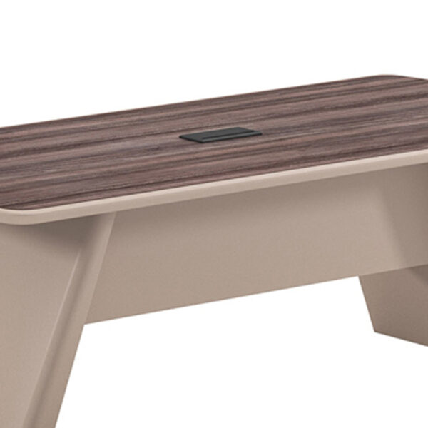 Contemporary Modern Office Furniture Set Small Rectangular Executive Meeting Table for Home School Hotel Use Made of Wood - 图片 6