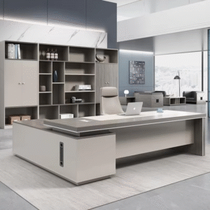 Pengpai Super Modern Office Furniture Executive CEO Office Desk L Shape Office Table Supervisor's Table