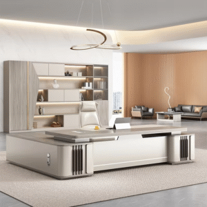 Board Office Furniture Luxury Modern Ceo Boss Manager L Shaped Executive Office Desk