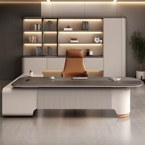 Office Furniture Luxury Office Desk Executive Office Table Chair Escritorio De Oficina Commercial Furniture - 图片 2