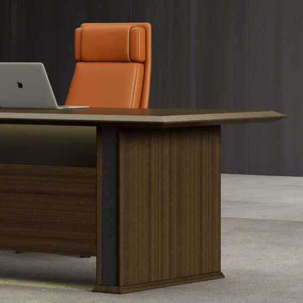 Modern New Office L-shaped Boss Desk Large Office Desk Executive Ceo  Study Desk Computer  Ceo Office Table - 图片 3