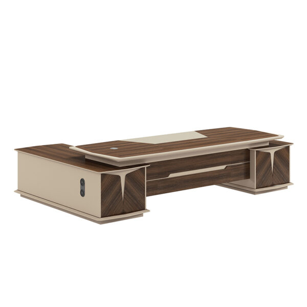 China Wholesale Executive Commercial Office Furniture Classic Wooden Style Luxury Ceo Boss Office Table Desk - 图片 4