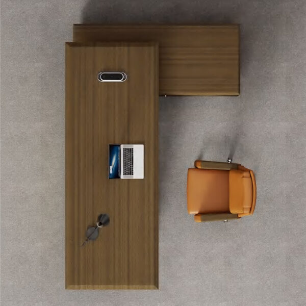 Modern New Office L-shaped Boss Desk Large Office Desk Executive Ceo  Study Desk Computer  Ceo Office Table - 图片 4