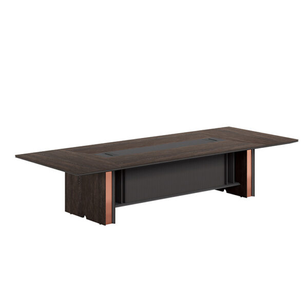 Modern Design E1 Grade Mfc Board 10 Person Office Furniture Meeting Room Conference Desk - 图片 3