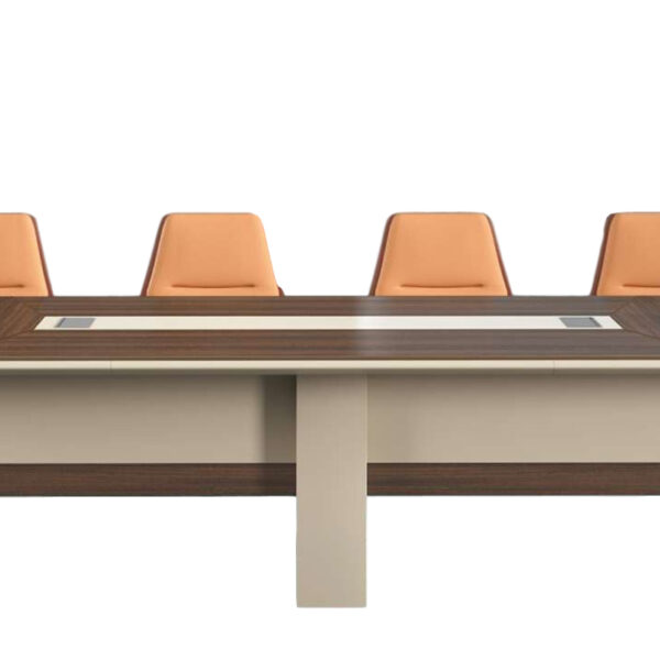 Luxury Office Furniture Modern Rectangular Office Executive Conference Meeting Table - 图片 3