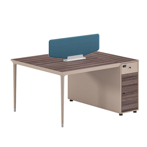 Office Furniture Modern Staff Area Modular Office Desk Workstation for 2 Person - 图片 4