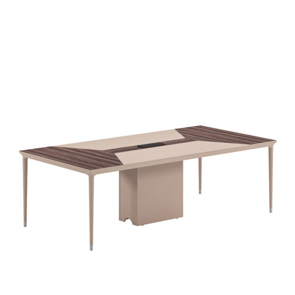 Commercial Furniture Modern Mfc 6 Seater Office Conference Meeting Table Meeting Room Table Conference Desk Conference  Table - 图片 3