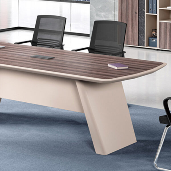 Contemporary Modern Office Furniture Set Small Rectangular Executive Meeting Table for Home School Hotel Use Made of Wood - 图片 7
