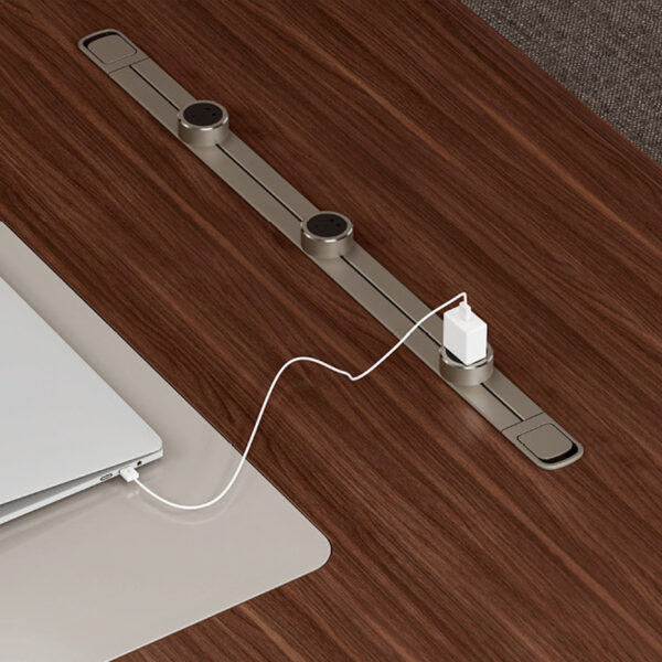 Premium Ceo Boss Leather Luxury Modern Executive  Furniture Desk Advanced Feeling Office Desk - 图片 3