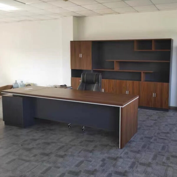 Modern Office L-shaped Boss Desk Large Office Desk Executive Ceo Desk - 图片 3