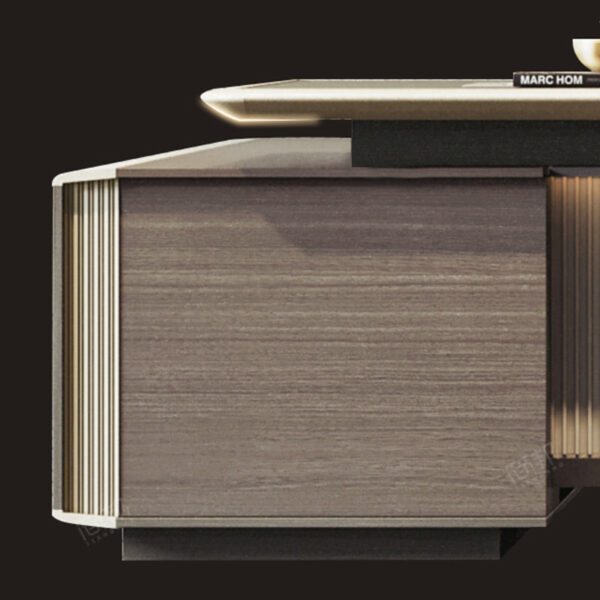 Premium Ceo Boss Office Table  Computer Desk Luxury Modern Executive  Furniture Desk 2.4m Office Desk - 图片 3