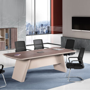 Contemporary Modern Office Furniture Set Small Rectangular Executive Meeting Table for Home School Hotel Use Made of Wood