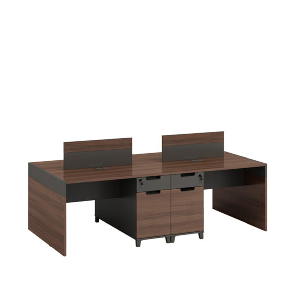PENGPAI 4 Person Modular Open Standard Sizes Office Workstation Furniture - 图片 4