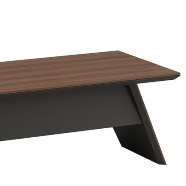 Pengpai Executive Modular Table Office Hotsale Functional Executive Table Specifications with Oblique Legs - 图片 5