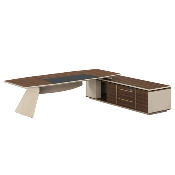 Commercial Furniture High End  Mfc Board Single Manager Office Desk