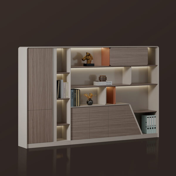 CEO L Shaped Office Furniture Modern Wooden Boss Office Table Desk Manager Executive Office Desks - 图片 4