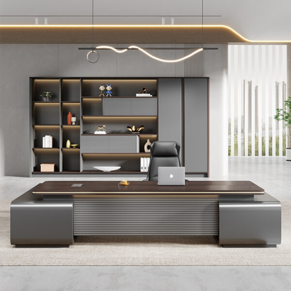 New Model Executive CEO Desk Executive Office Manager L Shaped Table Executive Office Desk - 图片 4