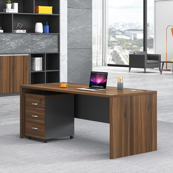 Escritorio De Oficina Oem Office Furniture Modern Wooden Table Director Computer Executive Manager Desk - 图片 5