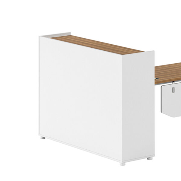PENGPAI Useful L Shape Furniture Workstation for Office Building One Person Workstation Office Desk - 图片 5