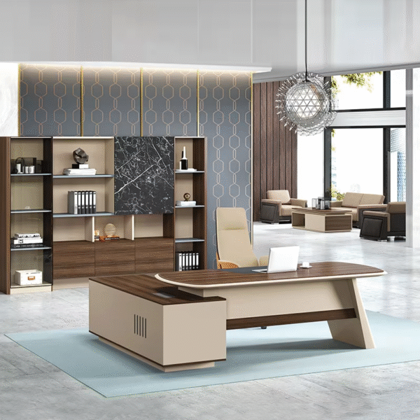 Modern Office Furniture Executive Desk Luxury CEO Manager Office Presidential Office Executive Table Desk - 图片 5