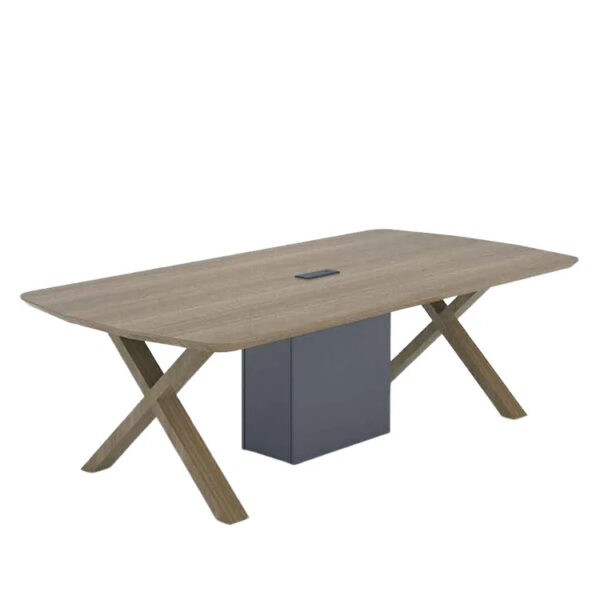 Commercial Furniture Modern Mfc 6 Seater Office Conference Meeting Table Meeting Room Table Conference Desk Conference  Table - 图片 5