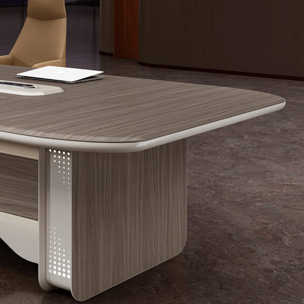 Contemporary Office Furniture Set Simple Rectangular Executive Office Middle Meeting Table - 图片 6