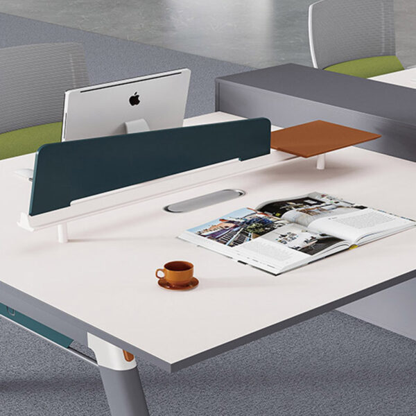 Minimalist Style 2/4/6 Person Workstation Desk Modern Office Furniture Staff Working Table - 图片 5