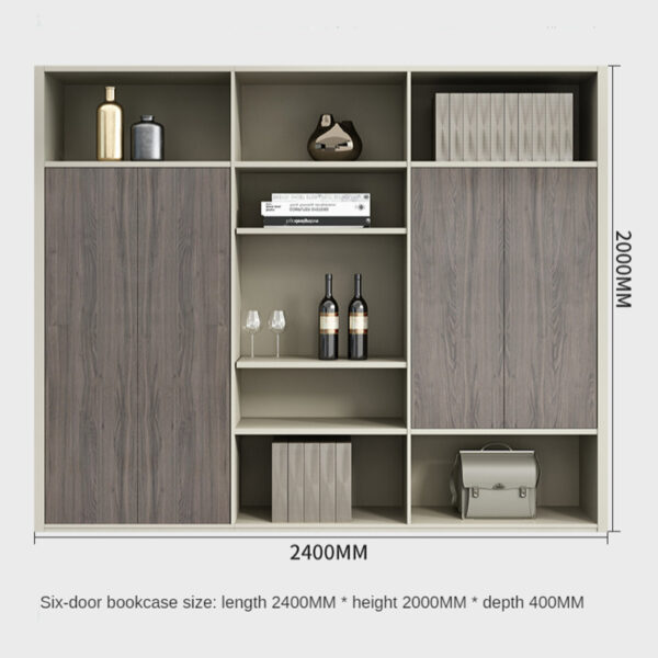 Modern Office Furniture Table Executive Office Desk Commercial Furniture in Wood - 图片 5