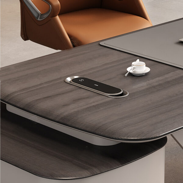 Luxury Office Furniture L Shaped Manager Executive  Table Desk and Chair Chairman Office Desks - 图片 5