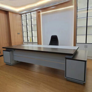 Executive Wooden L Shape  Desk Modern Luxury Ceo Office Table Boss Luxurious Office Desk