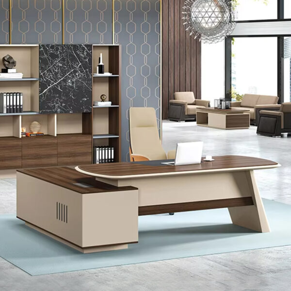 Modern Office Furniture Executive Desk Luxury CEO Manager Office Presidential Office Executive Table Desk - 图片 6