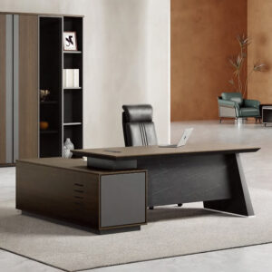High Quality New Executive Furniture Set Secretary Office Table Modern L Shaped Boss Computer Table Office Desk