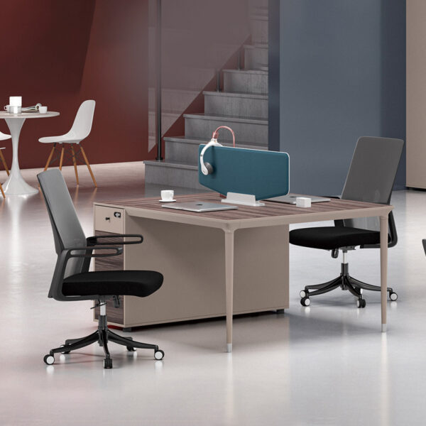 Office Furniture Modern Staff Area Modular Office Desk Workstation for 2 Person - 图片 7