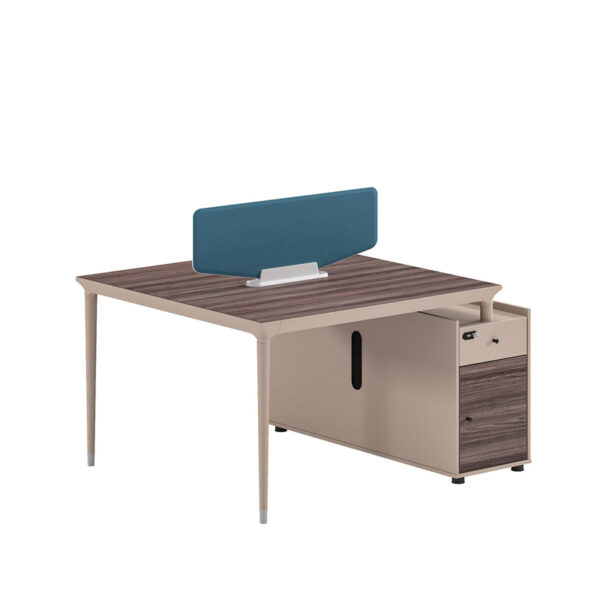 Custom Design Workstation Modern Workstation Wooden Office Desk for Office Clerk Staff Desk Workstation Office Furniture - 图片 6