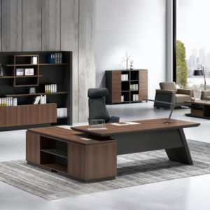 Pengpai Executive Modular Table Office Hotsale Functional Executive Table Specifications with Oblique Legs