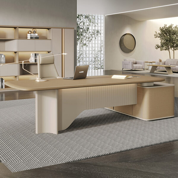 Modern Modular L Shaped Executive Manager Director Desk Commercial Wooden Office Furniture