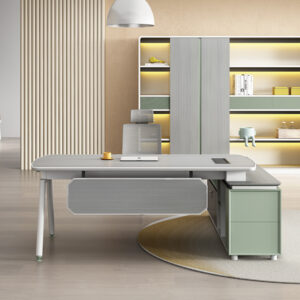 Office Furniture L Shaped Manager Executive  Table Desk and Chair Chairman Office Desk