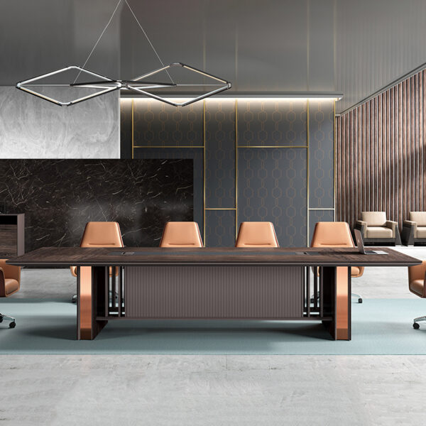 China Wholesale Executive Commercial Office Furniture Classic Wooden Style Luxury Ceo Boss Office Table Desk - 图片 7