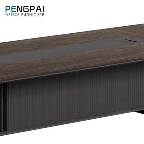 Modern Design E1 Grade Mfc Board 10 Person Office Furniture Meeting Room Conference Desk - 图片 7