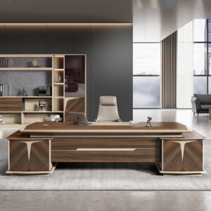 China Wholesale Executive Commercial Office Furniture Classic Wooden Style Luxury Ceo Boss Office Table Desk