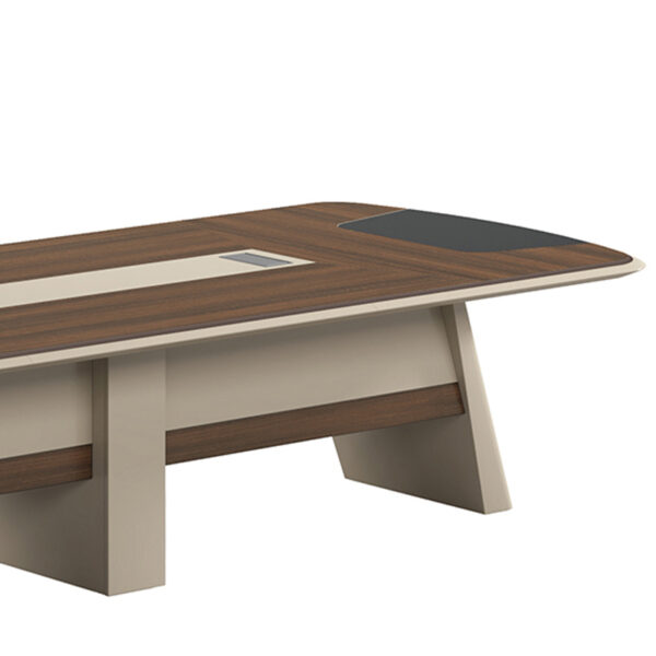 Luxury Office Furniture Modern Rectangular Office Executive Conference Meeting Table - 图片 7