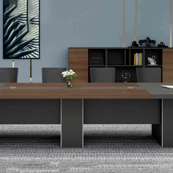 Custom Office Furniture 12 Persons Office Conference Table - 图片 7