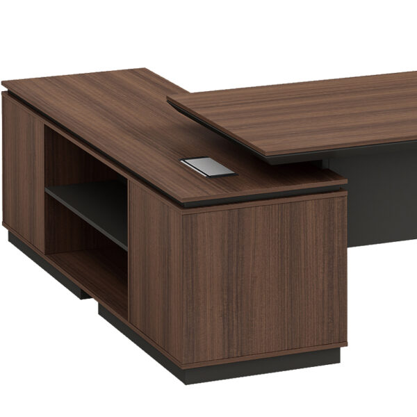 Pengpai Executive Modular Table Office Hotsale Functional Executive Table Specifications with Oblique Legs - 图片 7