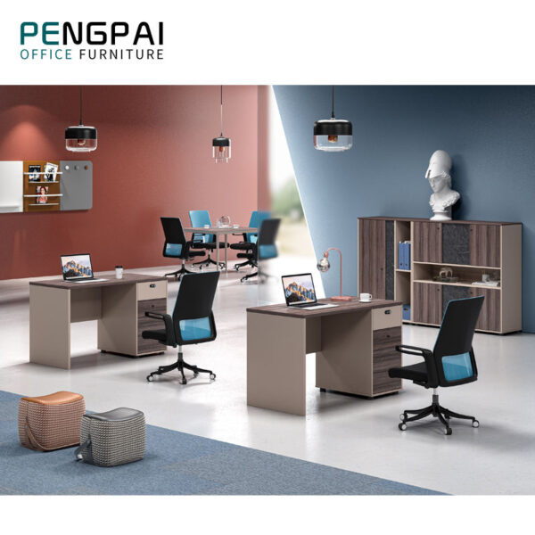 Home Office Wooden Writing Computer Desk Modern Office Desk Simple Office Furniture Small Study Desk Table - 图片 2